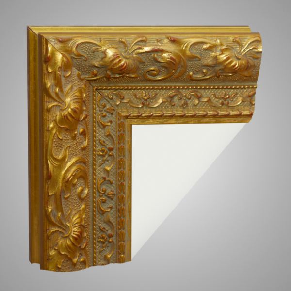 Antik Gold 85mm breit