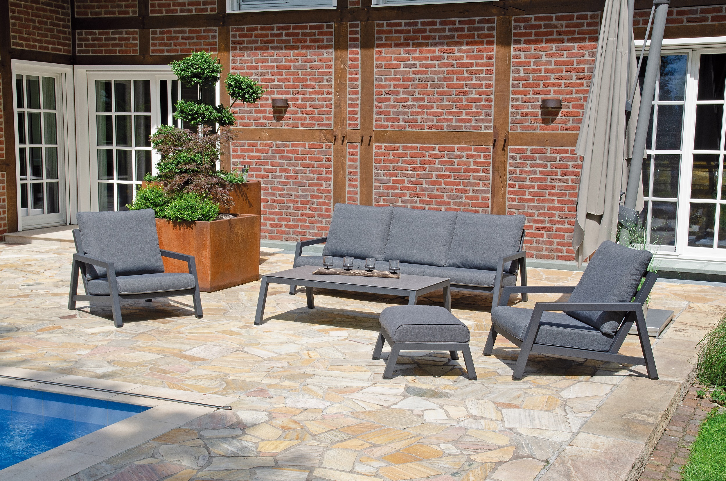 Casa di Campo Empire LoungeTisch 140x80cm